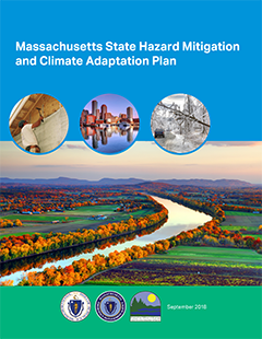 Cover of the Massachusetts State Hazard Mitigation and Climate Adaptation Plan