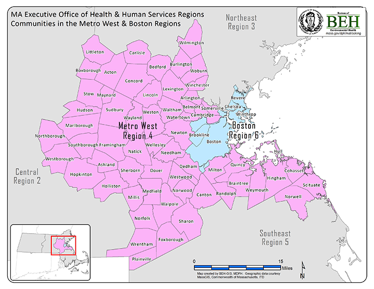 EOHHS Map Region 4 and 6