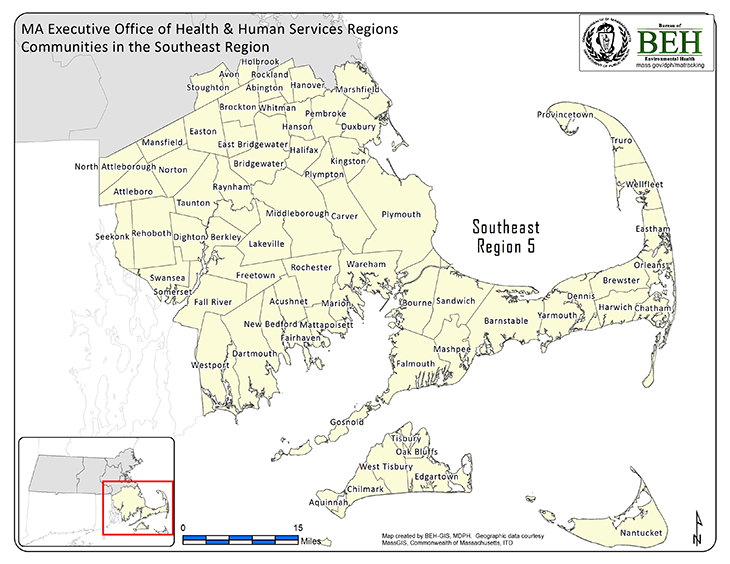 EOHHS Map Region 5